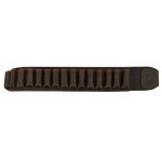 VEGA HOLSTER 1P11 PORTA COLPI 6 POSTI A FASCIA IN PELLE CAL. 38-357 NERO MARRONE COLORE NERO