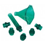 Imbuto In Vetro Per Polveri Stonylab - 100mm Diametro, Giunto 19/22, Stelo Corto - Foto 3