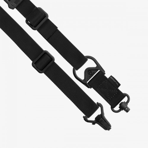 Cintura A 2 Punti Tactical Rifle Sling Paintball Magfed Airsoft – Nero, Taglia Unica