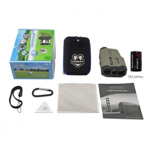 Telemetro Discovery D800 Con Laser 6x E Mimetica - Portata 800 Yard, Ideale Per Golf E Tiro