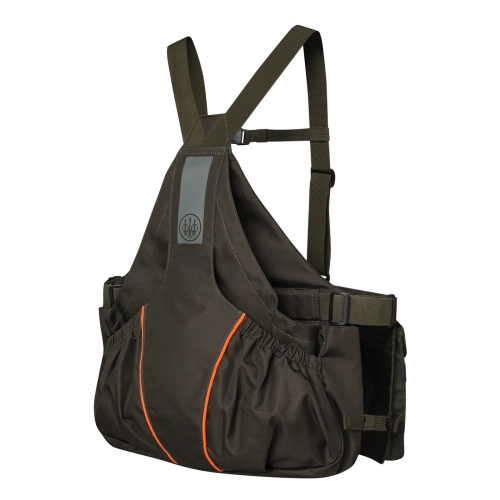 Gilet Operativo M903X Stretch Mectex - Per Istruttori Soccorso, Con Piping Rosso O Giallo, Made In Italy
