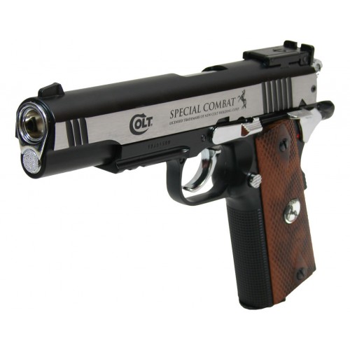 Pistola ad aria compressa UMAREX WALTHER COLT SPECIAL COMBAT 5' 4,5 BB 20C  CO2 380169 calibro 4,5 prezzo