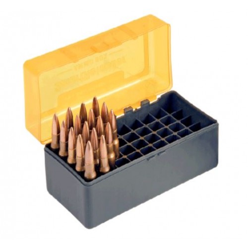 Smartreloader Scatola Porta Munizioni .22 Long Rifle – Capacità 196 Colpi, Coperchio Trasparente