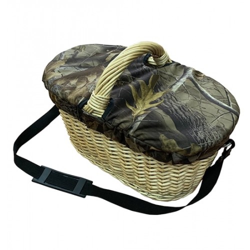 Cesta Porta Funghi In Vimini Intrecciato - Venturini Shop