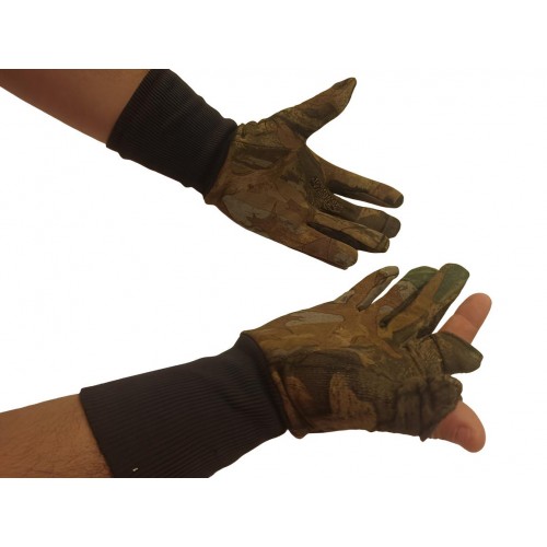 Guanti da Caccia BROWNING XPO LIGHT con Manopola copri-dita Verde