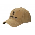 Berretto BROWNING CAP LITE WAX con logo Tan