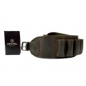 Cartucciera ARTIPEL in pelle Calibro 12 con 26 celle BROWN/Marrone
