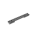 AUDERE Slitta PICATINNY RAIL 20MOA in ACCIAIO per FRANCHI HORIZON Inclinazione 20 MOA