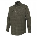Camicia BERETTA CADET FLANNEL in Flanella GreenBrownCheck