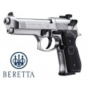 BERETTA 92FS CO2 NICKEL pistola calibro 4,5 a canna rigata