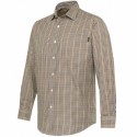 Camicia BERETTA BRYGGEN 100% Cotone Apricot&Bordeaux Quadri