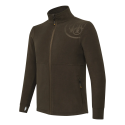 Pile BERETTA HP LOGO Full Zip Uomo BrownBark
