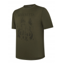 T-shirt BERETTA OUTLINE 100% Cotone DarkOlive