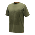 T-shirt BERETTA LOGO 100 % Cotone DarkOlive