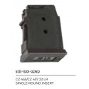 CZ 455/512 Caricatore calibro 22LR in PLASTICA a COLPO SINGOLO
