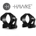 HAWKE PRECISION STEEL 23016 Anelli a sgancio rapido da 30mm H 7mm MEDIO