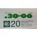RWS Bossoli calibro 30-06 Cod.RWS 2144433 in Conf. da 20 bossoli