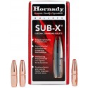HORNADY SUB-X 30718 Palle calibro 30.308'' 175 grani Conf. da 100 palle