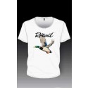 !!!SALDI!!! T-shirt ROTTWEIL B&C COLLECTION Anatra Bianco