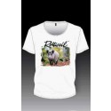!!!SALDI -30%!!! T-shirt ROTTWEIL B&C COLLECTION Cinghiale Bianco