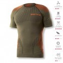 T-shirt Tecnica Intima BIOTEX BIOFLEX LIGHT TOUCH Verde Militare