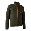 Pile DEERHUNTER CHAMOIS FLEECE FULL ZIP Verde