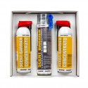 HAGOPUR Repellente CONCENTRATO in KIT Schiuma auto adesiva spray da 650 ml + Scent Barrier Rosso da 500ml