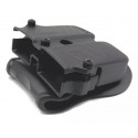CYTAC CY-MPU Porta caricatore pistola doppio Universale per calibri 9mm -40-45 bifilare in tecnopolimero Nero