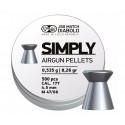 JSB SIMPLY Diabolo Pallini cal.4.50mm 0.535g, 8,26gr - 500 pz