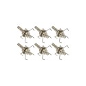 PUNTE DA CACCIA SHOCKER JX-231 IN ACCIAIO SET 6 PEZZI