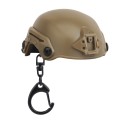 WOSPORT Portachiavi Elmetto Militare con apribottiglie cod.WO-KE02
