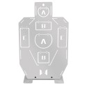 WOSPORT WST Shooting Training Metal Target Bersaglio per armi ad aria compressa cod.WO-TG21SL