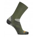 Calza Tecnica KONUSTEX TREKLO Trekking con rinforzi Verde/Grigio