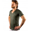 T-shirt Intima KONUSTEX PROGAME-25 Collo a V Verde