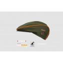!!!!!TRABALDO -30%!!!!! Coppola Impermeabile TRABALDO LIZARD Verde con Profili Arancio