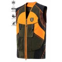 Gilet da Caccia TRABALDO SNIPER HV Titanial Light Cordura Ketratex Traspirante Alta Visibilita'