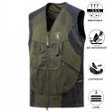 Gilet da Caccia TRABALDO SNIPER Titanial Light Cordura Ketratex Traspirante Black