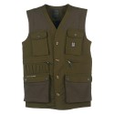 Gilet Caccia UNIVERS CANVAS Elasticizzato con Rinforzo RX-TEX