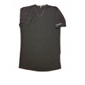 T-shirt Intima Tecnica D.FENSTEC Collo a V Nero