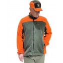 !!!!!ZOTTA FOREST -30%!!!!! Pile ZOTTA FOREST DANANG MAN Termico Full Zip ForestNight/Arancio