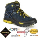 !!!!!SALDI -30%!!!!! Scarpone AKU ROCKET MID DFS GTX Blue/Mustard