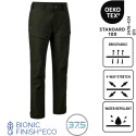 Pantalone Idrorepellente DEERHUNTER CLIMATE TROUSERS Elasticizzato Rip-Stop con 37.5 Technology ForestEmber