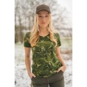 !!!!!ORBIS -30%!!!!! T-shirt ORBIS Elasticizzata Scollo a V Donna CAMO
