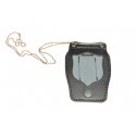 VEGA HOLSTER Porta Placca Polizia di Stato con Passante e Catena cod.1WB51