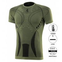 T-Shirt Intima Tecnica TRABALDO DRYARN Verde