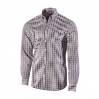Camicia BROWNING Shirt Sean Brown a quadri MARRONE