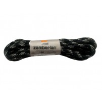 Lacci ZAMBERLAN PACKED LACE Rotondi BlackLead/Chromo 190cm