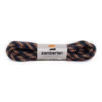 Lacci ZAMBERLAN PACKED LACE Rotondi Black/Orange 190cm