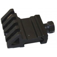 Slitta Rail WEAWER in alluminio a 45° da montare sulla rail dell'arma per installazioni disassate