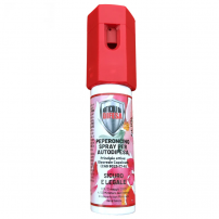 ARTICOLI DA DIFESA Spray al Peperoncino da 16ml per difesa personale PINK